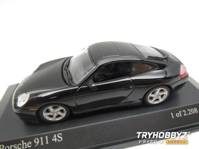ミニチャンプス 1/43 Porsche 911 4S 2001 black