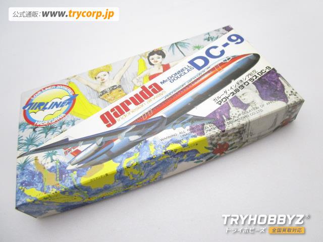 ハセガワ 1/200 ガルーダ・インドネシア空港 マクドネル・ダグラス DC-9