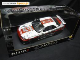 オートアート　1/18　ニッサンスカイライン　R34　グランツーリスモ　2002