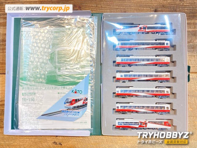 KATO 1/150 伊豆急行 2100系 ”リゾート21” 7両セット 10-150