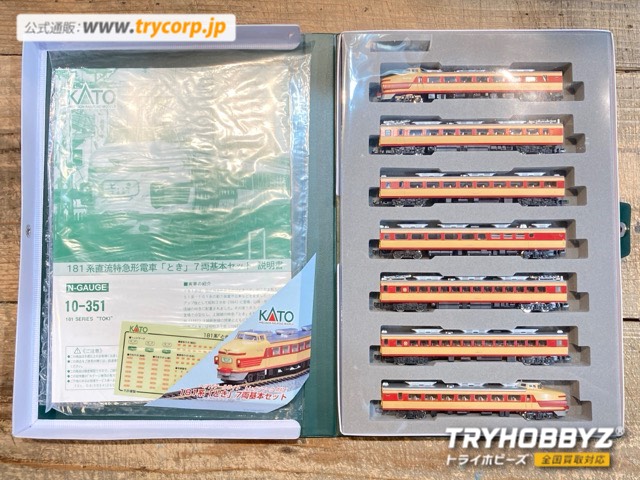 KATO 1/150 181系 直流特急形電車 とき 7両セット 10-351