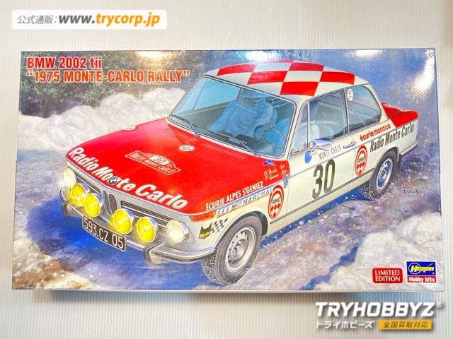 ハセガワ 1/24 BMW 2002 tii 1975 モンテカルロ ラリー 20516