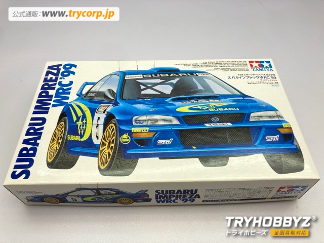 タミヤ 1/24 スバル インプレッサWRC’99 ディスプレイモデル 24218