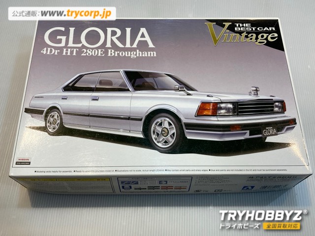 アオシマ 1/24 グロリア 4ドアハードトップ280Eブロアム P430