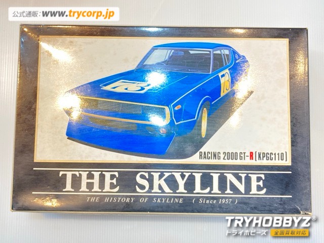 アオシマ 1/24 スカイライン レーシング 2000 GT-R KPGC110 幻のケンメリグランプリ 0001201