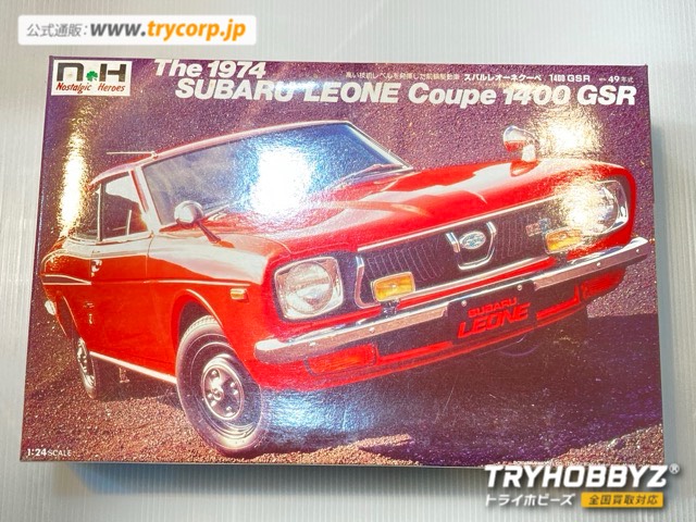 童友社 1/24 The 1974 SUBARU LEONE Coupe 1400 GSR Nostalgic Heroes NO.27