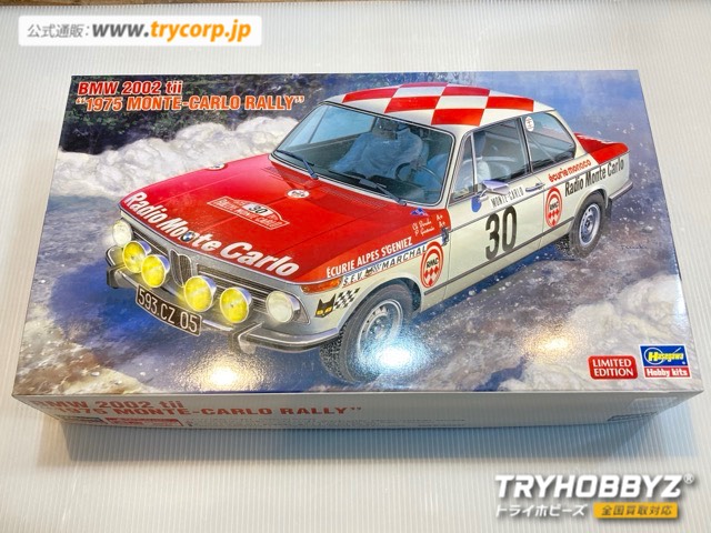 ハセガワ 1/24 BMW 2002 tii 1975 モンテカルロ ラリー 20516