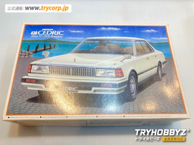 アオシマ 1/24 NISSAN 430セドリック 4ドアHT 280E ブロアム 0019375