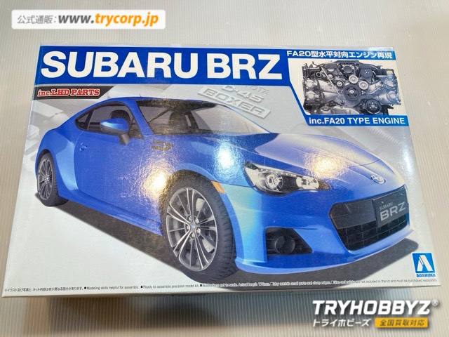 アオシマ 1/24 SUBARU BRZ ’12 エンジン付 ザベストカーGTシリーズ No.104 007617