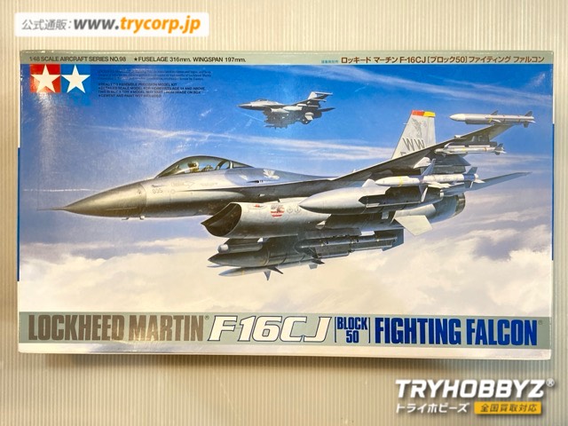タミヤ 1/48 ロッキード マーチン F-16CJ ブロック50 ファイティング ファルコン 61098