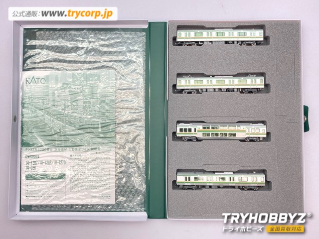 KATO 1/150 E233系3000番台 東海道線上野東京ライン 4両増結セットA 10-1268