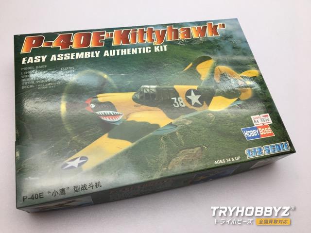 ホビーボス 1/72 P-40E Kittyhawk 80250