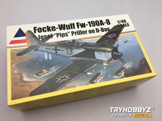 アキュレイトミニチュア 1/48 Fcke-Wulf Fw-190A-8 Josef ”Pips” Priller on D-Day