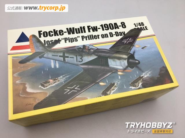 アキュレイトミニチュア 1/48 Fcke-Wulf Fw-190A-8 Josef ”Pips” Priller on D-Day