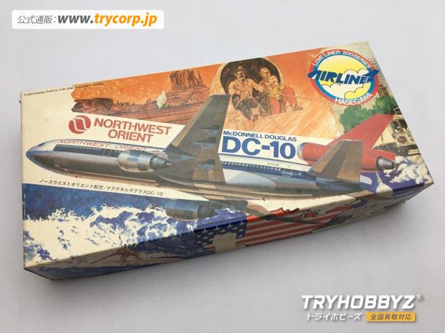 ハセガワ 1/200 ノースウエストオリエント航空 マクダネルダグラス DC-10 CL-004