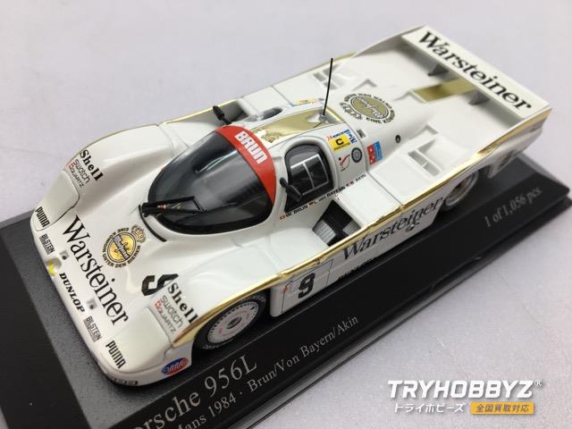 ミニチャンプス 1/43 Porsche 956L 24h Le Mans 1984 Brun / Bayern / Akin 430 846509