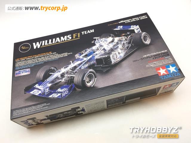 タミヤ 1/20 フルビュー ウィリアムズBMW FW24 イタリアGP仕様 ディスプレイモデル 20056
