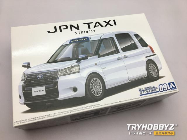 アオシマ 1/24 トヨタ NTP10 JPNタクシー `17 スーパーホワイトII 05712