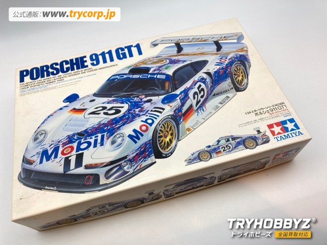 中古プラモデル通販トライホビーズ / タミヤ 1/24 ポルシェ911 GT1 24186